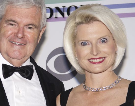 Newt and wife